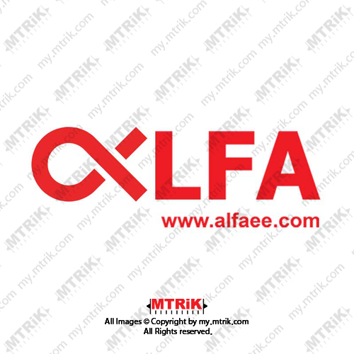 لوگوی و فاو‍ آیکون فروشگاه اینترنتی آلفا